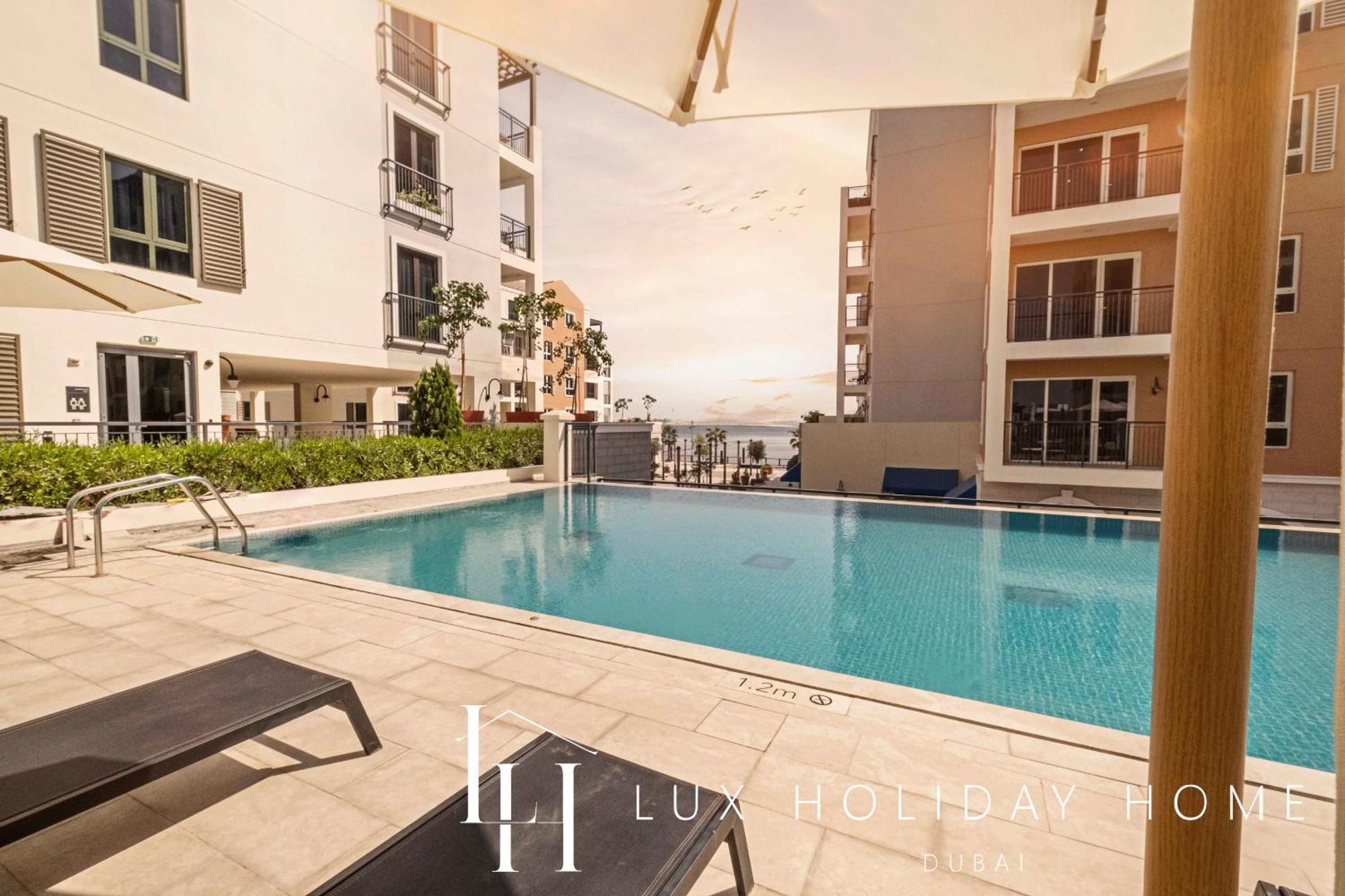 Lux - The La Mer Sea View Suite 3 Dubaj Exteriér fotografie